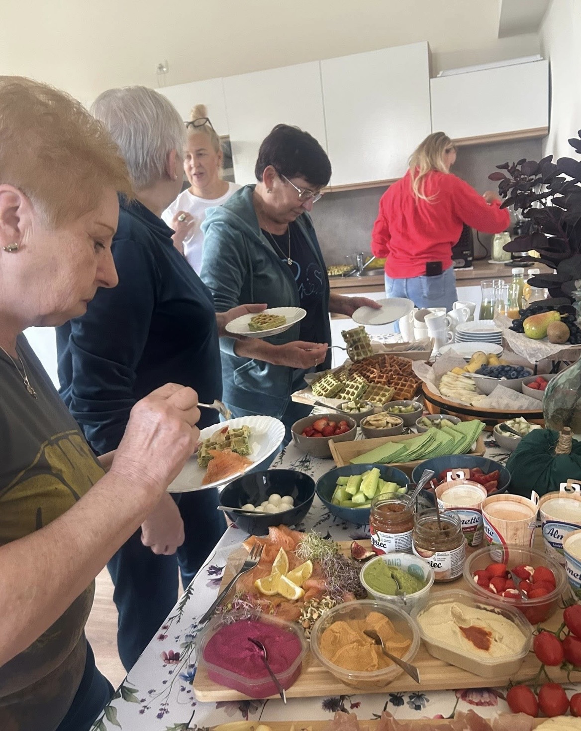 Spotkanie kulinarne z kołem gospodyń wiejskich Kwietne Łąki