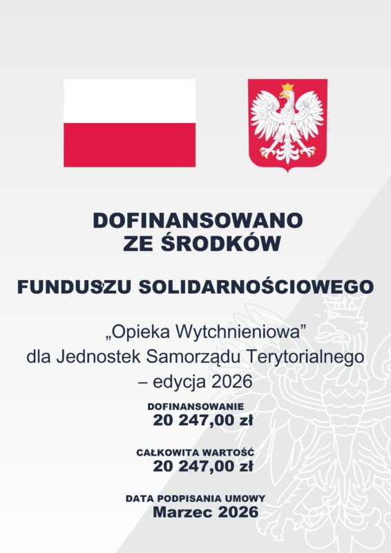 na zdjęciu kwoty dofinansowania dla Programu Opieka wytchnieniowa 2026